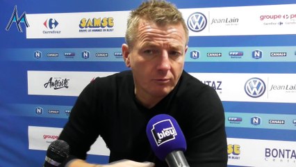 Olivier Guégan après GF38 - Stade lavallois: "On a manqué de chance, de justesse"