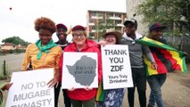 Protestan en Zimbabue contra el presidente Mugabe