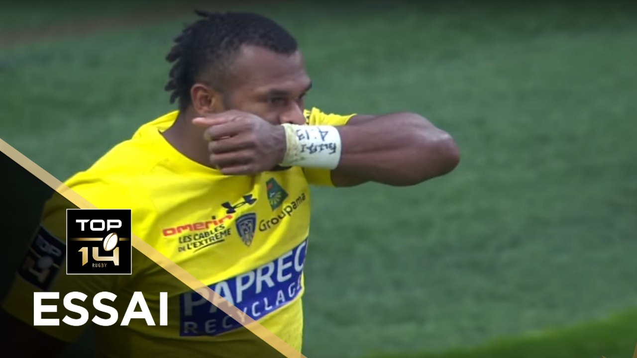 TOP 14 - Essai Alivereti RAKA 2 (ASM) - Clermont - Lyon - J10 - Saison 2017/2018
