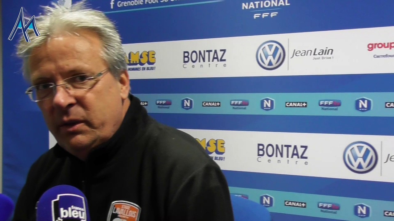 Jean-Marc Nobilo après GF38 - Laval: "Un très bon match des deux côtés"