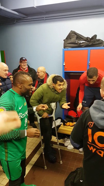 N3: Chant de la victoire par Momo KARIM après la victoire contre Lunéville 4 -0