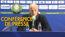Conférence de presse FC Sochaux-Montbéliard - Nîmes Olympique (2-1) : Peter ZEIDLER (FCSM) - Bernard BLAQUART (NIMES) - 2017/2018