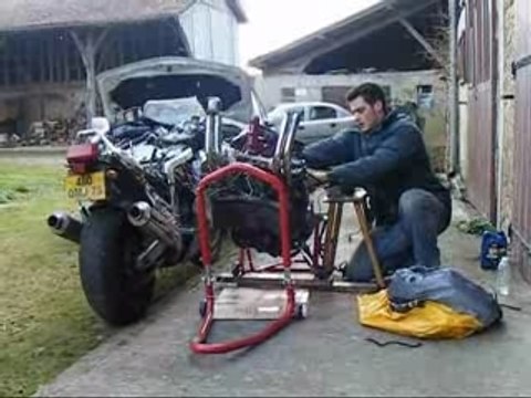 Chauffe moteur 1100 GSXR M