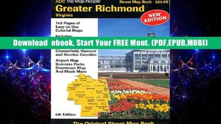 read only ADC Greater Richmond, Virgina (Richmond Virginia Street Map Book) P-DF Ready