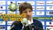 Conférence de presse Châteauroux - Tours FC (1-0) : Jean-Luc VASSEUR (LBC) -  (TOURS) - 2017/2018