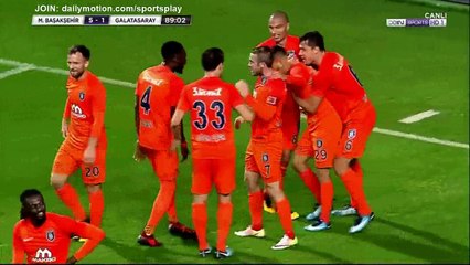 Kerim Frei Goal HD - Basaksehir 5 - 1 Galatasaray - 18.11.2017 (Full Replay)