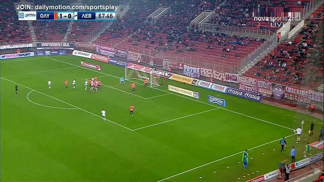 Petros Giakoumakis Goal HD - Olympiakos Piraeus 1 - 1 Levadiakos - 18.11.2017 (Full Replay)