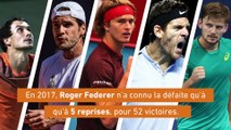 Tennis - ATP : Les 5 joueurs qui ont battu Roger Federer en 2017