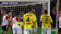 1-1 Damian van Bruggen Amazing Goal Holland  Eredivisie - 18.11.2017 Feyenoord 1-1 VVV Venlo