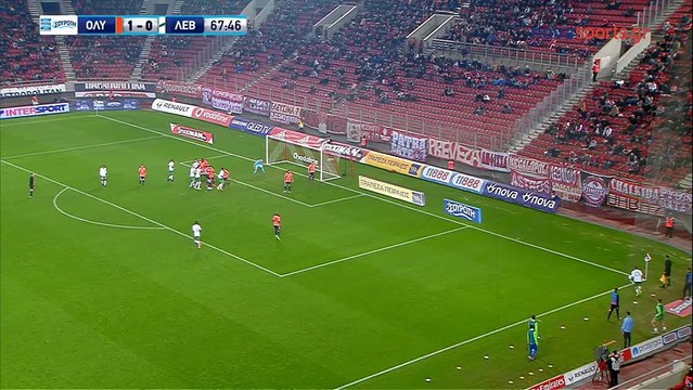 Giakoumakis Goal - Olympiakos Piraeus 1-1 Levadiakos - 18.11.2017