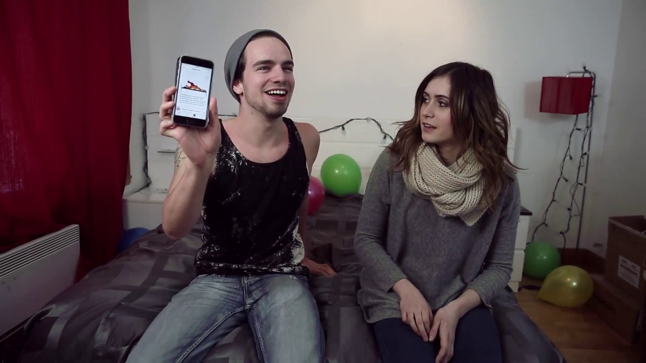 Défi du jour : éclater des ballons dans toutes les positions!