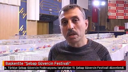 Başkentte "Şebap Güvercin Festivali"