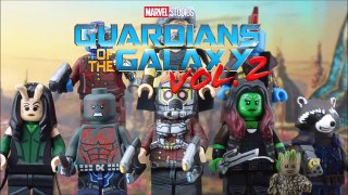 LEGO Guardians of the Galaxy Vol. 2 - Custom Minifigures Showcase