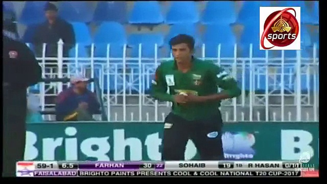 Islamabad  vs Faisalabad, (16th match) National T20 Cup 18-11-2017