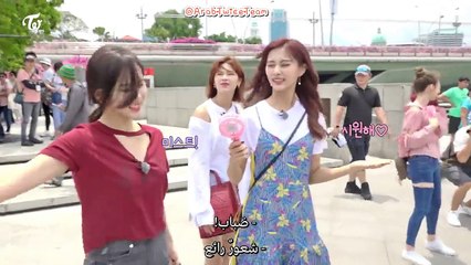 Arabic Sub - TWICE TV6 -TWICE in SINGAPORE- EP.03