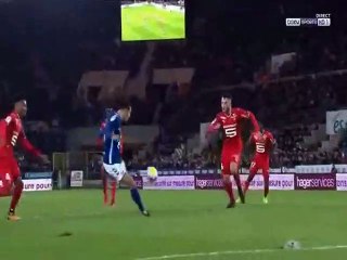 Résumé Strasbourg 1-0 Rennes but Jeremy Blayac Goal HD - 18.11.2017