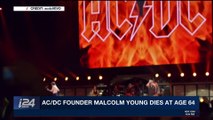 i24NEWS DESK | AC/DC founder Malcom Young dies at age 64 | Saturday, November 18th 2017