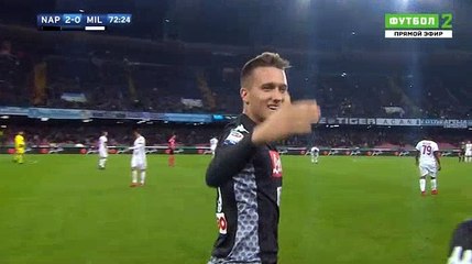 Piotr Zielinski Goal HD - Napoli	2-0	AC Milan 18.11.2017