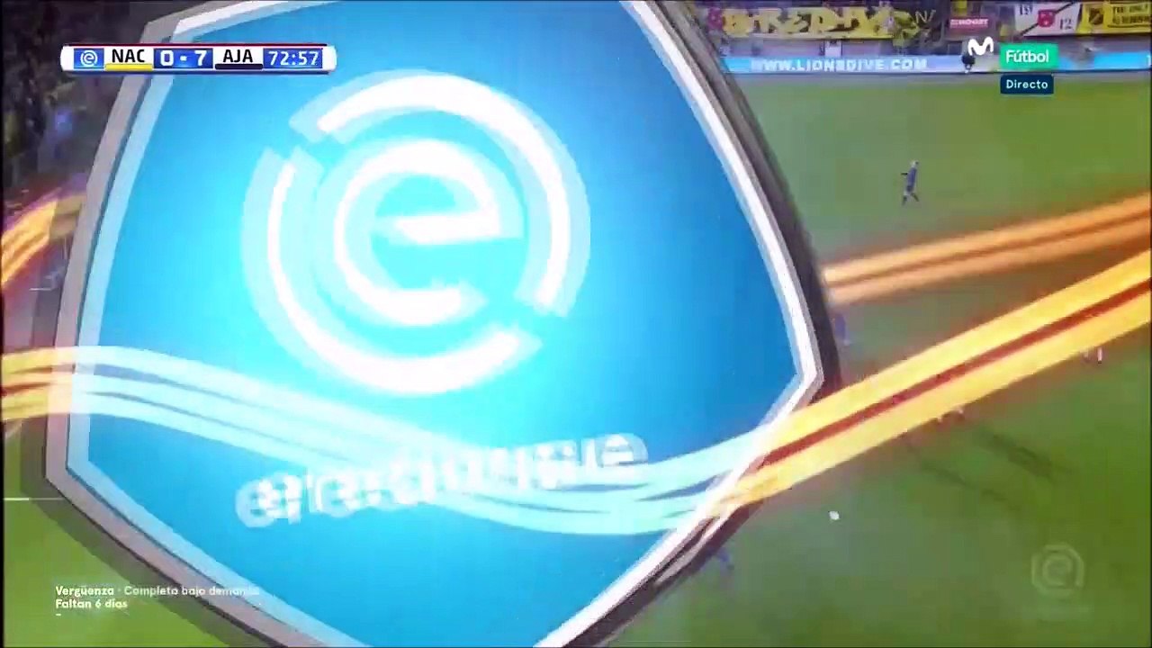 0-7 Klaas-Jan Huntelaar Goal Holland  Eredivisie - 18.11.2017 NAC Breda 0-7 AFC Ajax