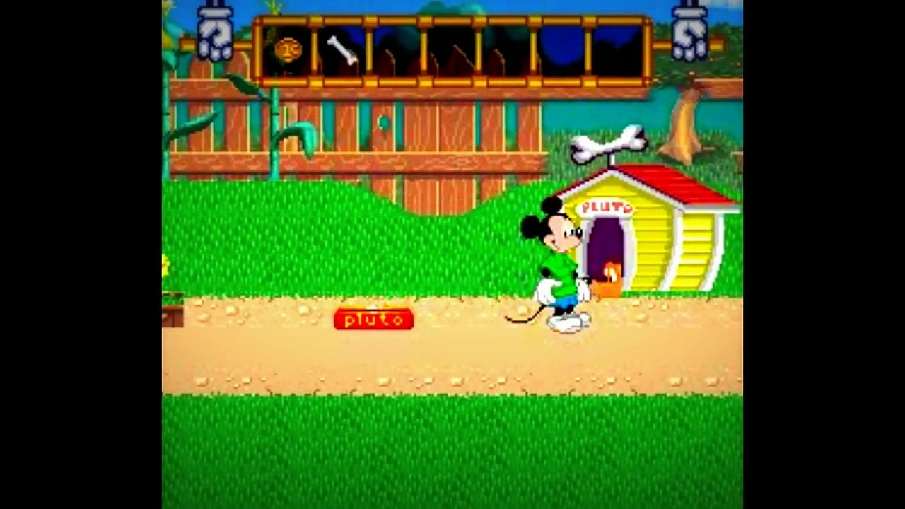 Lets Play: Disney Mickey Mouse in Playtown Adventure A day of discovery game for kids SNES Complete
