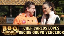 Chef Carlos decide grupo vencedor