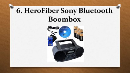 Top 10 Best Bluetooth Boomboxes