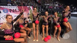 Rhythmic Worlds new Montpellier - Groups 5 Balls Final - We are Gymnastics!