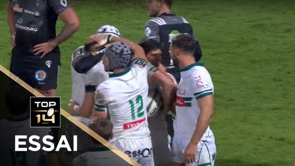 TOP 14 - Essai Daniel RAMSAY 2 (SP) - Pau - Brive - J10 - Saison 2017/2018