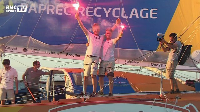 Le double Dick-Eliès remportent la Transat Jacques-Vabre en catégorie Imoca
