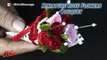 DIY Miniature Rose Flowers bouquet for Valentines Rose Day | How to make | JK Arts 844