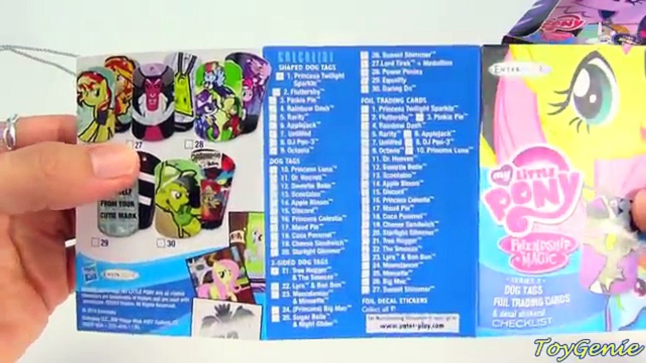 My Little Pony Shaped Dog Tags Series 2