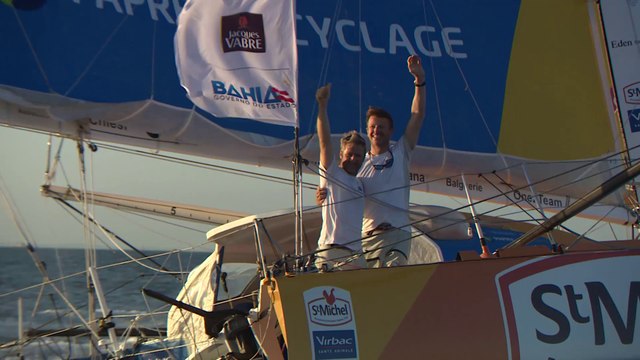 TJV 2017 - St-Michel - Virbac. Vainqueur en classe IMOCA - 18/11/2017