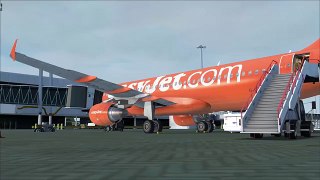 [Flight Simulator X/IVAO] EZY 8597 - London Gatwick(EGKK) - Düsseldorf(EDDL) I A320 200th Easyjet