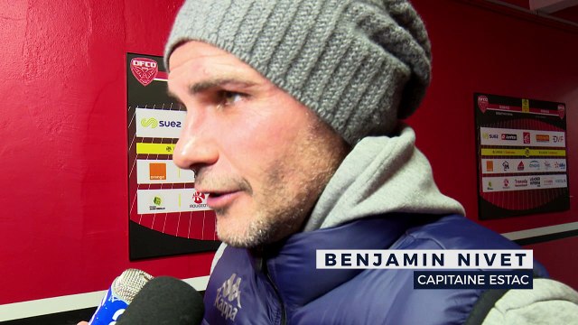 Dijon 3-1 ESTAC⎥Réaction de Benjamin Nivet