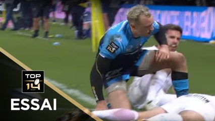 TOP 14 - Essai Jesse MOGG (MHR) - Montpellier - Toulouse - J10 - Saison 2017/2018
