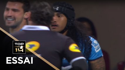 TOP 14 - Essai Joe TOMANE (MHR) - Montpellier - Toulouse - J10 - Saison 2017/2018
