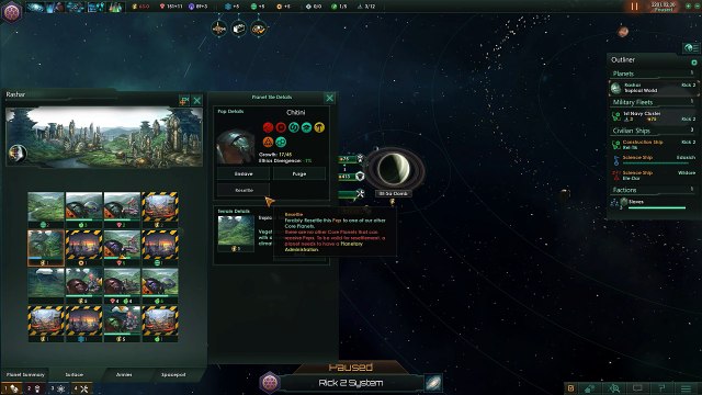 SLAVE HIVE - ep 1 - Lets Play Stellaris - Gameplay & Chitini Custom Hive Race