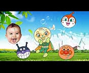 Wrong Heads Bad Baby Anpanman Finger Family Learn Colors For Kids