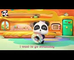 Colored Candy's Falling into Water   Colored Chocolates Turn White  Kids Song  BabyBus (1)