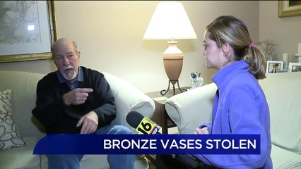 More Than Two Dozen Bronze Vases Taken From Grave Markers at Pennsylvania Cemetery