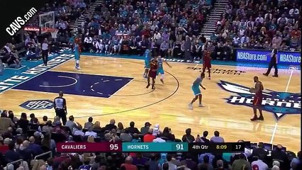 LBJ Throws the Lob to DWade