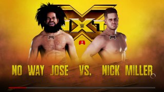 WWE 2K18 | No Way Jose vs. Nick Miller | WWE NXT: November 15 2017