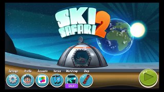 Ski Safari 2 - Loony Lunar Update - Ski on the Moon!