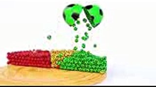 Learning Colors with Soccer Balls 3D Rainbow Color Wheels for Children Toddlers and Babies #h