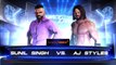 AJ Styles vs. Sunil Singh | WWE SmackDown Liv: October 2017  | WWE 2K18