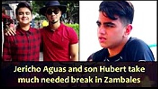 Isabel Granada 's ex Husband Jericho Aguas and son Hubert take much needed break in Zambales