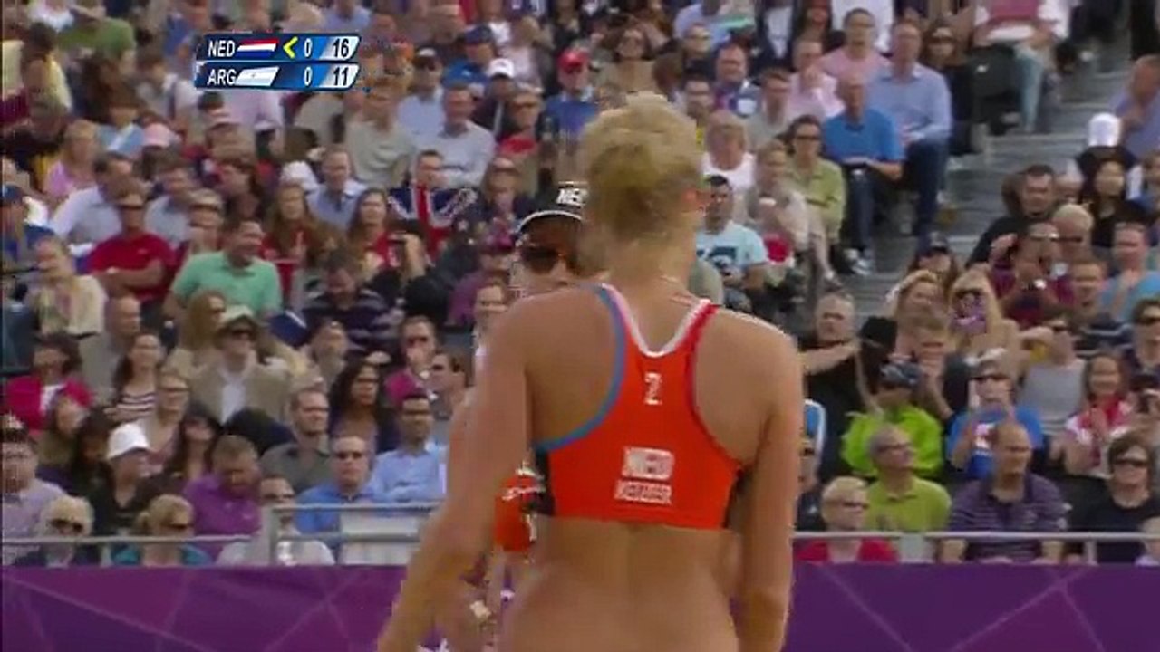 Womens Beach Volleyball - Netherlands v Argentina - Pool D | London new Olympics
