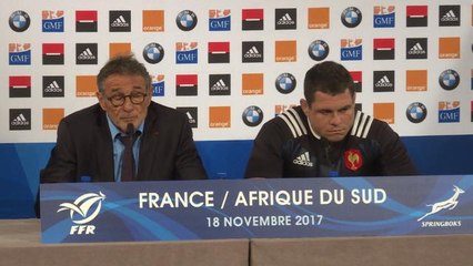 RUGBY: International: XV de France - Novès: "Ça s'est joué à rien"