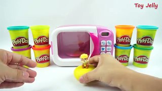 Learn Colors, Sizes with Paw Patrol Play Doh Cooking Microwave Oven Playset, Coloring Pages