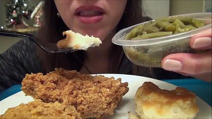 ASMR: KFC | Fried Chicken | Marshmallow Soda | Gluten Free Vegan Pumpkin Pie | Eating Sounds